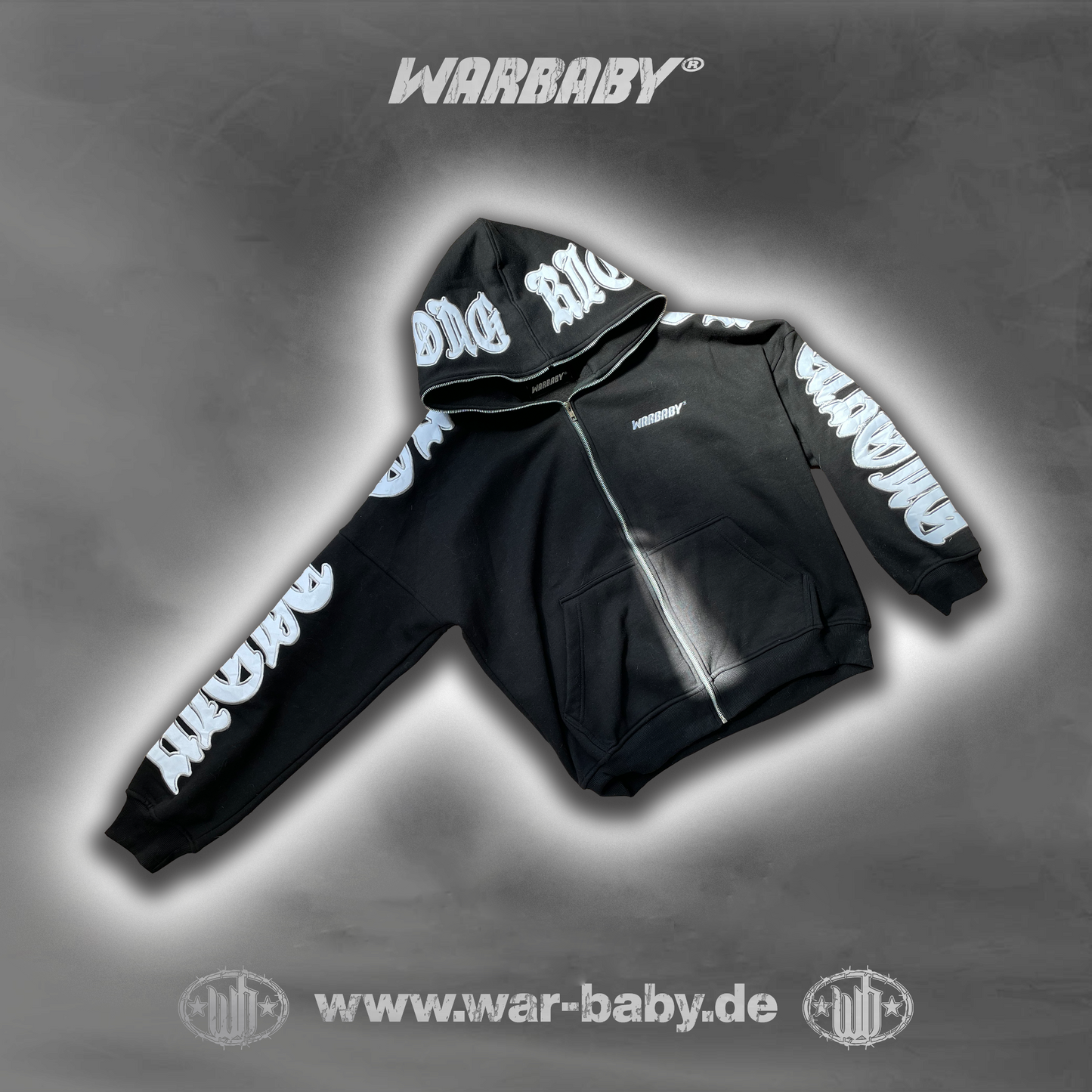 RIGHT OR WRONG FULLZIP HOODIE